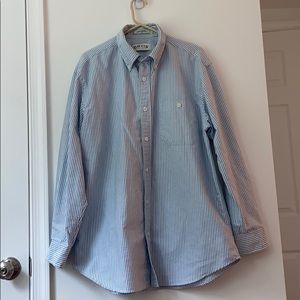 Orvis Men’s Striped shirt size large